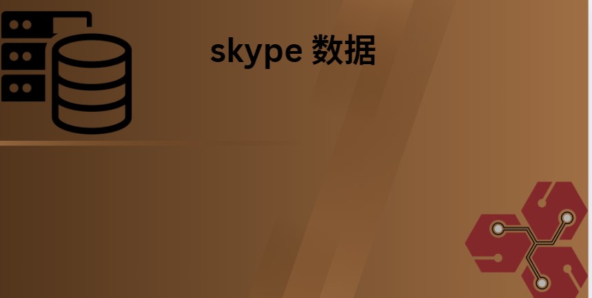 Skype 数据